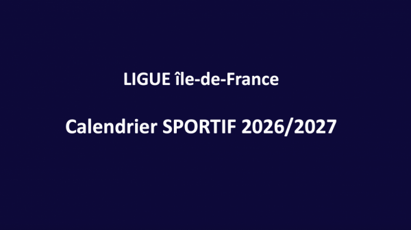 CALENDRIER SPORTIF